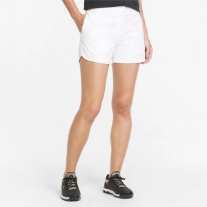 Short Puma Bahama Golf Mujer Blancos | 47193-IOYR