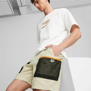 Short Puma DOWNTOWN Cargo Hombre Granola | 04289-YBJO