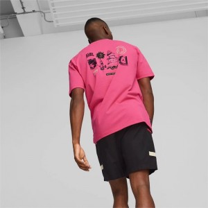 Short Puma DOWNTOWN Cargo Hombre Negros | 24196-FIOM