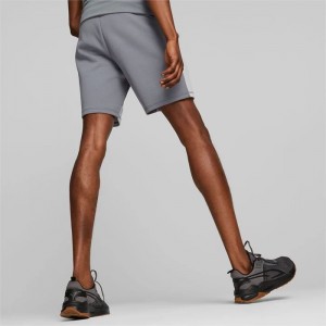 Short Puma EVOSTRIPE Hombre Grises | 57604-JQIL
