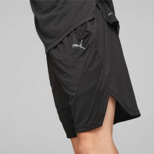 Short Puma Fit Knitted 9" Training Shorts Hombre Negros Negros | 04837-QPKG