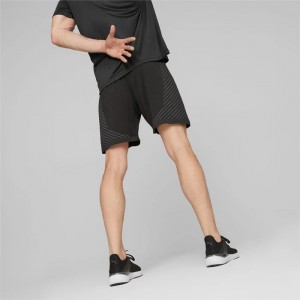 Short Puma FormKnit Seamless 7" Training Shorts Hombre Negros | 94175-UVMF