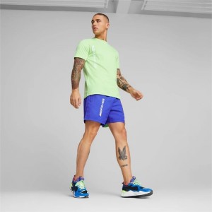 Short Puma Mercedes-AMG Petronas Motorsport Woven Hombre Azul Rey Azules | 89217-TCSO