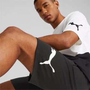 Short Puma PUMA POWER Hombre Negros | 65092-TNEG
