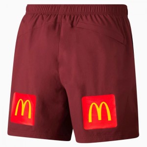 Short Puma Queensland Maroonss Training Short Hombre Vino | 70541-IVRE