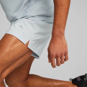 Short Puma Run Favourite Velocity 7'' Running Shorts Hombre Plateadas Grises | 59071-LAIE