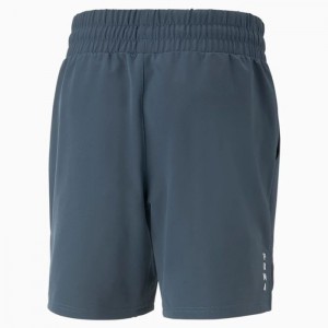 Short Puma Studio Ultramove Training Shorts Hombre Azules | 13792-IQBP