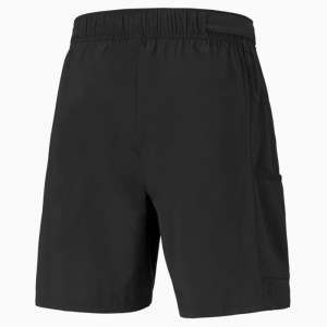 Short Puma Woven 7" Training Hombre Negros | 82671-KNZL