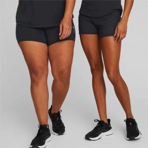 Short Puma x Modibodi Active Biker Mujer Negros Grises | 76290-YVOT