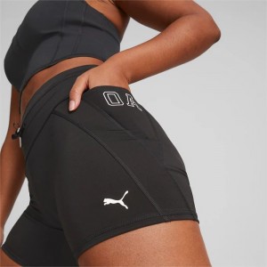 Short Puma x OLIVIA AMATO Tight Running Mujer Negros | 96058-SDRV