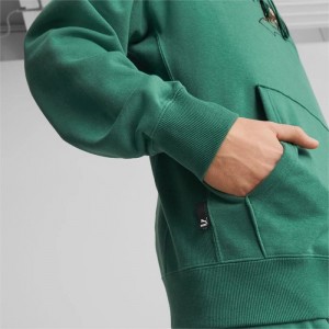 Sudadera con Capucha Puma DOWNTOWN Graphic Hombre Vine | 59134-BQYE