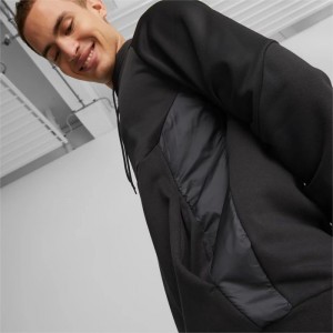Sudadera con Capucha Puma PUMATECH's FL Hombre Negros | 59863-XERO