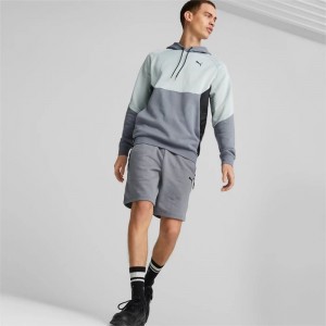 Sudadera con Capucha Puma PUMATECH's FL Hombre Grises | 27369-QGMJ