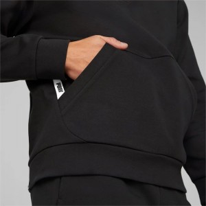 Sudadera con Capucha Puma RAD/CAL's Half-Zip Hombre Negros | 40982-MRKO