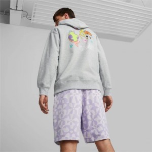Sudadera con Capucha Puma x SPONGEBOB's Hombre Grises Claro | 74126-VDBA