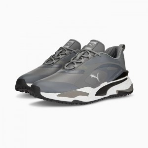 Tenis Golf Puma GS-Fast Hombre Negros | 37852-APED