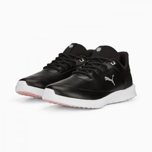 Tenis Golf Puma Laguna Fusion Mujer Negros Rosas | 78041-FELH