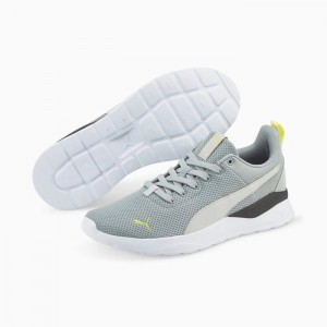 Tenis Puma Anzarun Lite Mujer Grises Morados Azules | 97218-LHJA