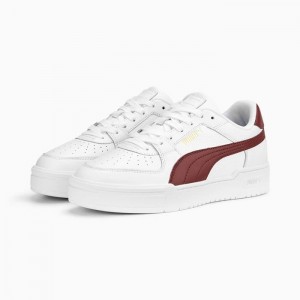 Tenis Puma CA Pro Classic Mujer Blancos Morados | 78215-GRCW