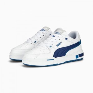 Tenis Puma CA Pro Glitch Hombre Blancos Azules Grises | 94186-KIVX