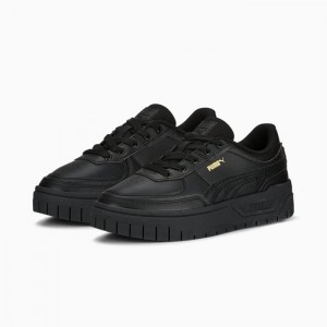 Tenis Puma Cali Dream Leather Mujer Negros | 81096-MTYL