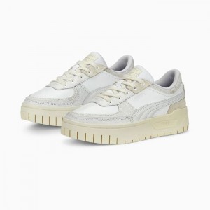 Tenis Puma Cali Dream Thrifted Mujer Blancos Blancos | 83205-ZAHK