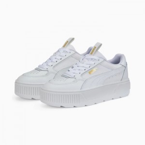 Tenis Puma Karmen Rebelle Mujer Blancos Blancos | 91273-NFGM