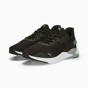 Tenis Training Puma Disperse XT 2 Tiger Camo Hombre Negros Grises | 95283-GUAO