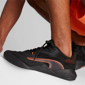 Tenis Training Puma Fuse 2.0 Hombre Negros Morados | 07629-QWYN