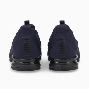 Tenis para Correr Puma Axelion NXT Hombre Azul Marino Negros | 46835-UFJD