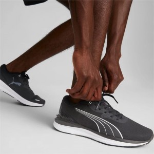 Tenis para Correr Puma Electrify NITRO 2 Hombre Negros Blancos | 52839-LSBD