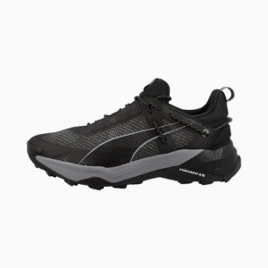 Tenis para Correr Puma Explore NITRO Hiking Hombre Negros Grises | 04326-WGXA