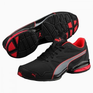 Tenis para Correr Puma First Mile TAZON Modern SL Hombre Negros Rojos Oscuro | 91542-AXSV