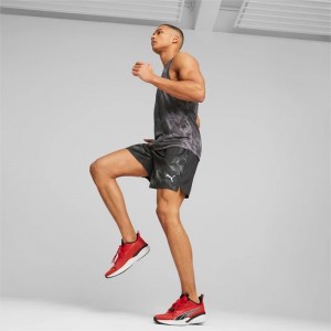 Tenis para Correr Puma Hyperdrive ProFoam SPEED Hombre Rojos Negros Grises | 20648-QRMB