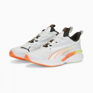 Tenis para Correr Puma Hyperdrive ProFoam SPEED Mujer Blancos Negros Naranjas Amarillos | 18453-EKCX
