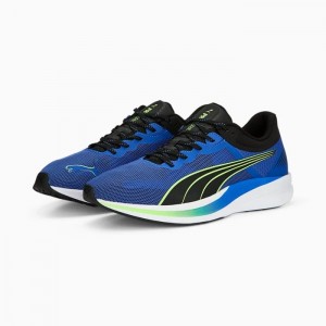 Tenis para Correr Puma Redeem Profoam Hombre Azul Rey Azules Negros Verdes Claro | 34205-ZLUJ