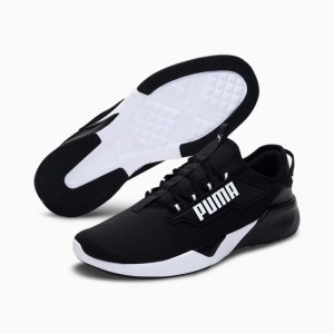 Tenis para Correr Puma Retaliate 2 Hombre Negros Blancos | 95247-GDJI