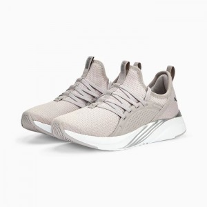 Tenis para Correr Puma Soft ride Sophia 2 Mujer Grises | 30495-GTRW