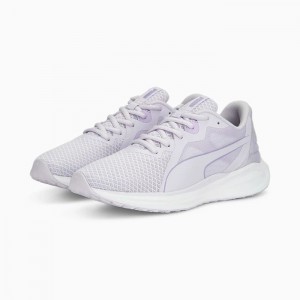 Tenis para Correr Puma Twitch Runner Fresh Hombre Lavanda Morados Blancos | 93267-SPKR