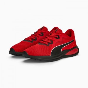 Tenis para Correr Puma Twitch Runner Fresh Hombre Rojos Negros Blancos | 05897-VHJS